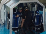 ヘリコプター水中脱出訓練
